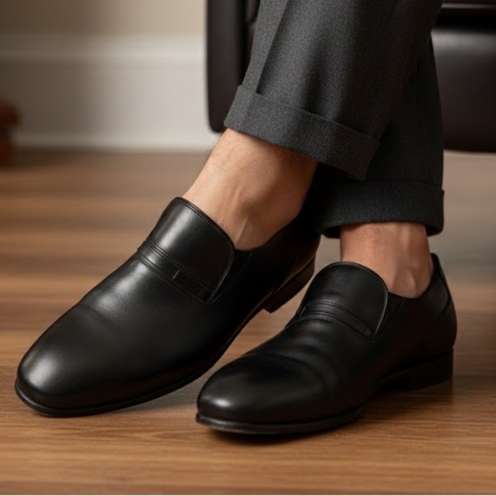 Vintage, Dack’s Shoes For Men, Made in Canada, Venetian Style Loafers, 10.5